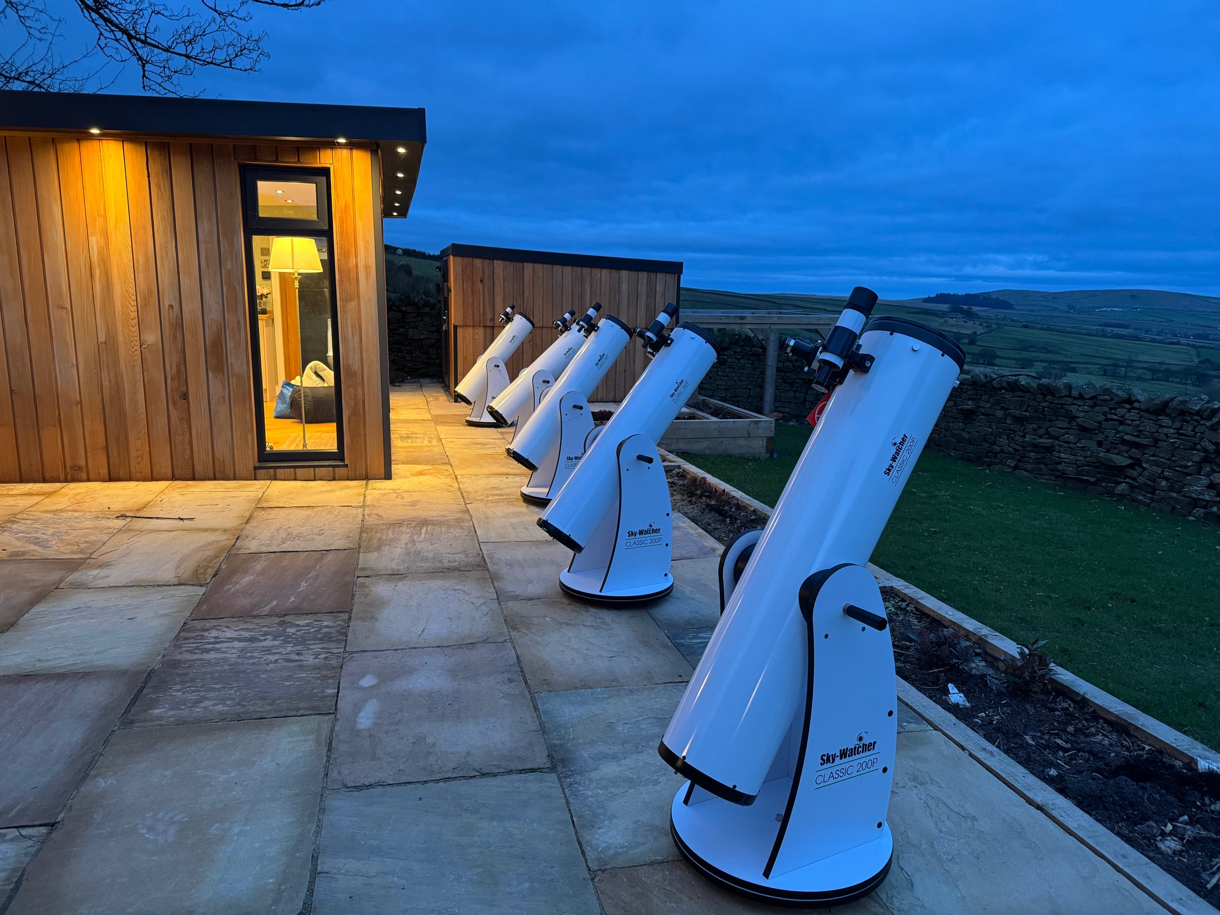 The telescope installation at Witchmark Observatory