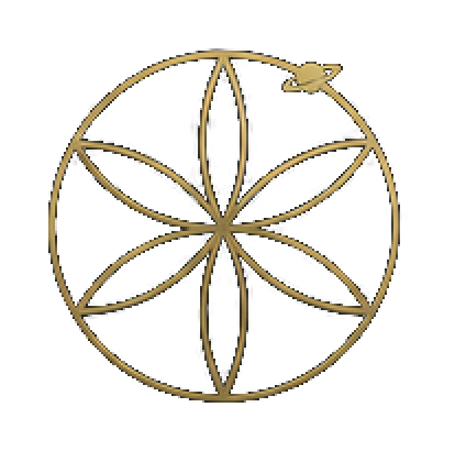 The Witchmark daisy-wheel symbol
